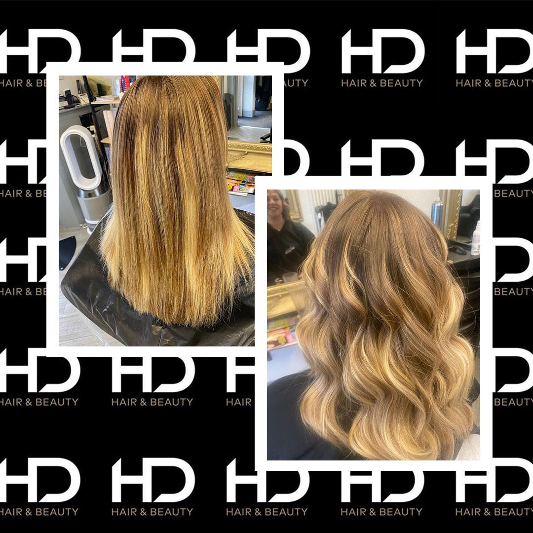 long hair style foils to blend root at hd hair and beauty