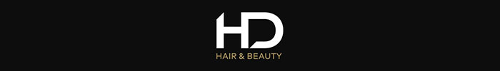 hd hair and beauty logo